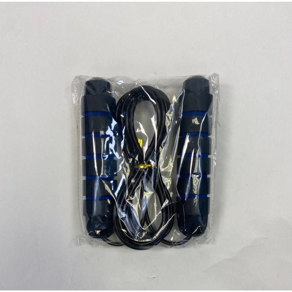 Black and Blue Workout Jump Rope